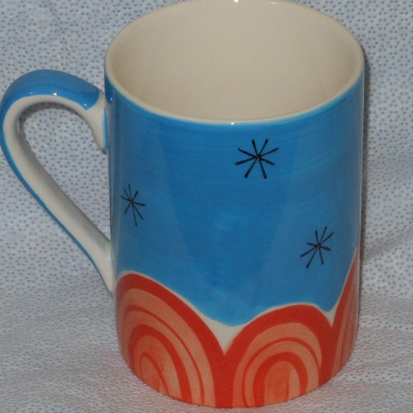 WHITTARD OF CHELSEA colorful coffee mug - Picture 3 of 5